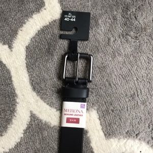 Men’s Black Leather Belt